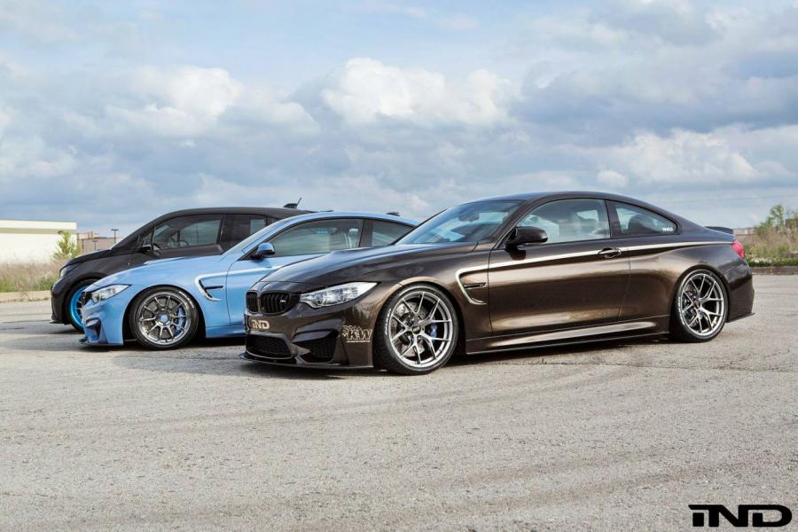  BMW M4 Coupe Pyrite Brown by IND 2015 года  (фото 9 из 14)